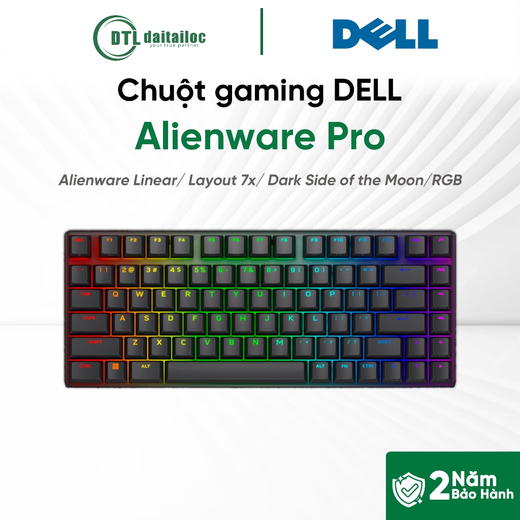 Bàn phím không dây gaming Dell Alienware Pro